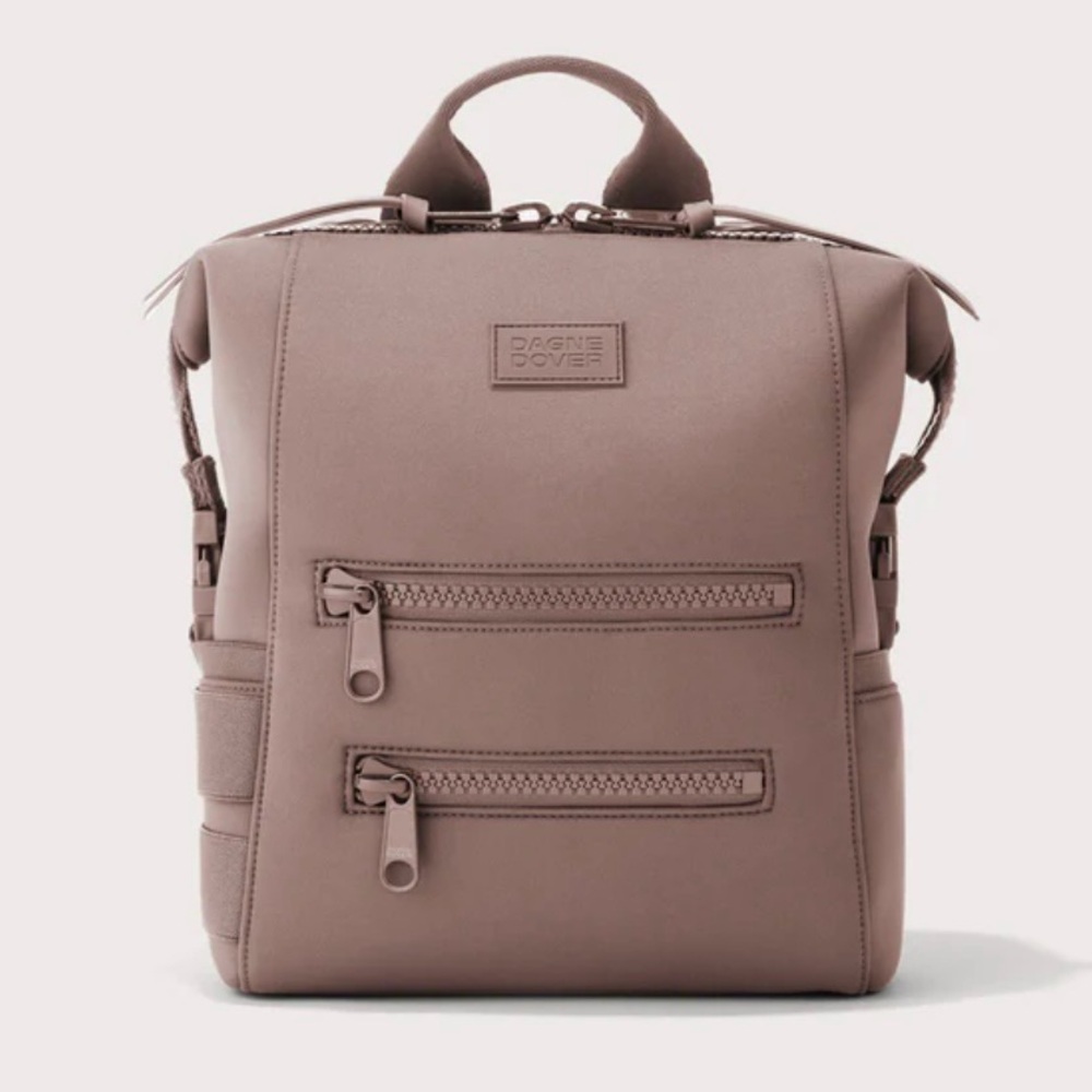 Dagne Dover Indi Neoprene Diaper Backpack - Dune / Brown